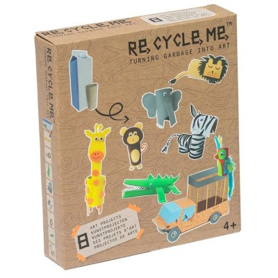 Kit créatif recycleme : animaux de la jungle  Neotilus    614494